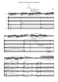 Quintett für Klarinette und Streichquartett